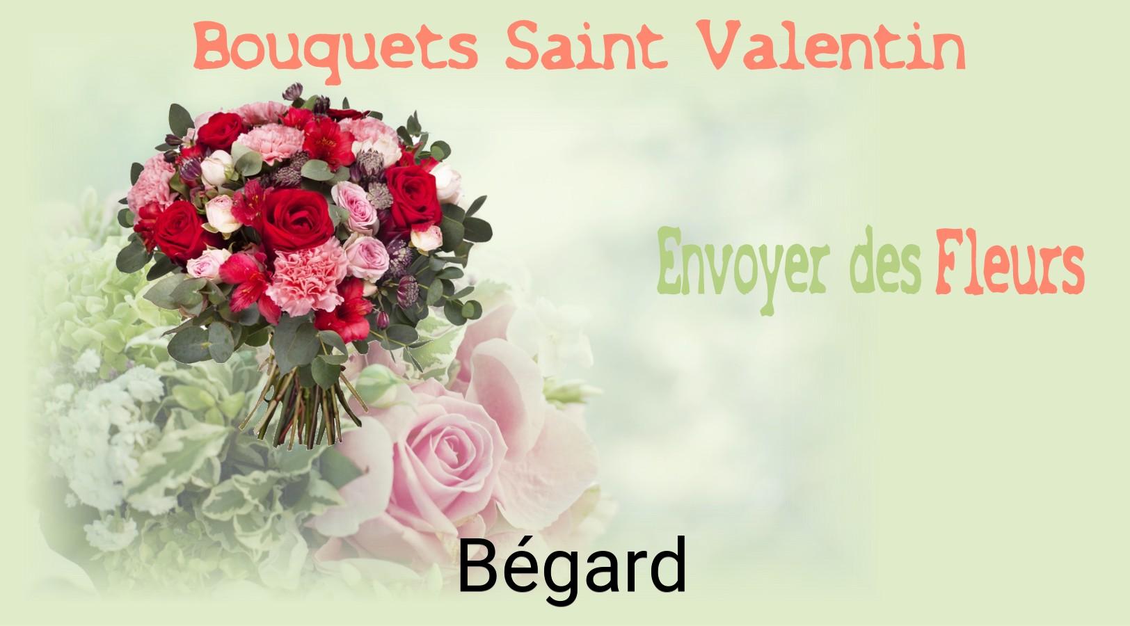Roses de Saint-Valentin livrées à Bégard